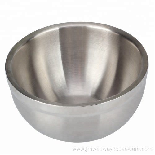 Multipurpose Stainless Steel Double-walled Mixing Bowl Set